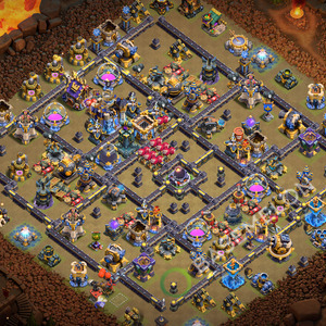 Town Hall Level 18 War Base Design 2026, Layout #3395