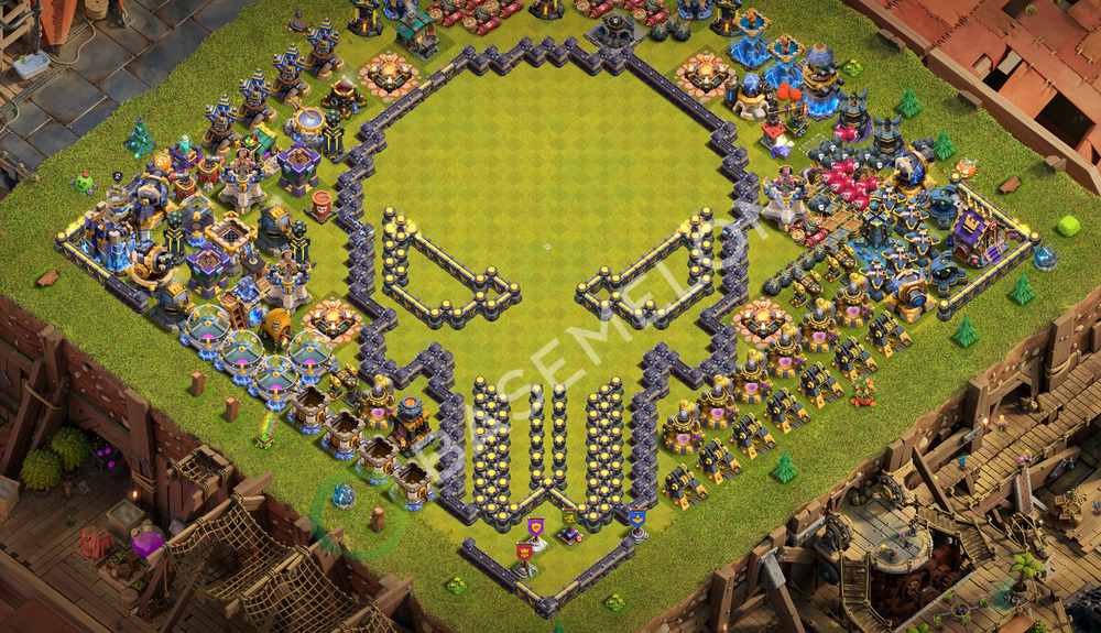 Rathaus Level 18 Progress Base 2026, Layout #3517
