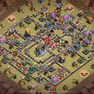 Town Hall Level 18 War Base Design 2026, Layout #3521