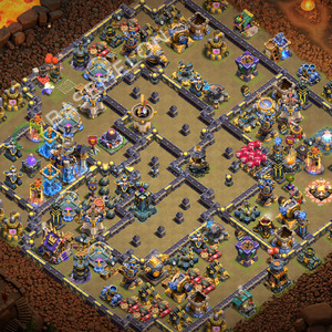 Town Hall Level 18 War Base Design 2026, Anti 3 Stars, Layout #3537