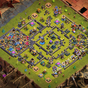 Town Hall Level 18 Trophy/Defense Base Design 2026, Anti 3 Stars, Layout #3540