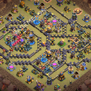 Town Hall Level 18 War Base Design 2026, Anti 2 Stars, Layout #3567