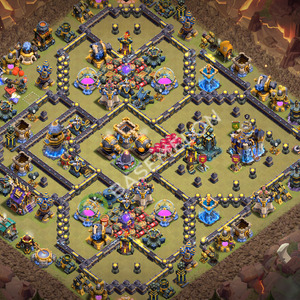 Town Hall Level 18 War Base Design 2026, Layout #3577