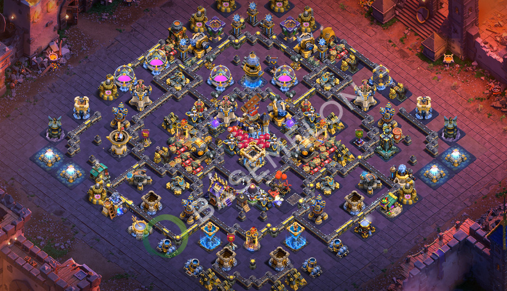 Town Hall Level 18 War Base Design 2026, Anti 2 Stars, Anti Everything, Layout #3579