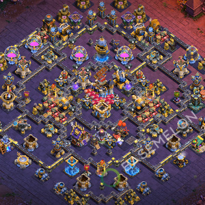 Town Hall Level 18 War Base Design 2026, Anti 2 Stars, Anti Everything, Layout #3579