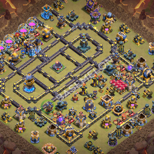 Town Hall Level 18 War Base Design 2026, Layout #3586