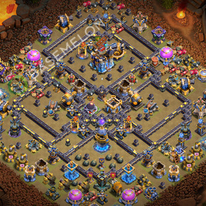 Hôtel de Ville Level 18 Guerre GDC Base  2026, Village #3620