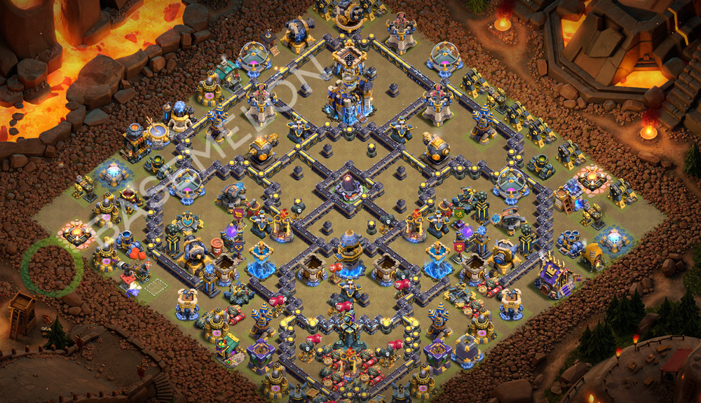 Hôtel de Ville Level 18 Guerre GDC Base  2026, Village #3633