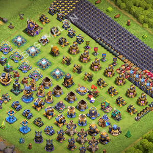Rathaus Level 18 Progress Base 2026, Layout #3642