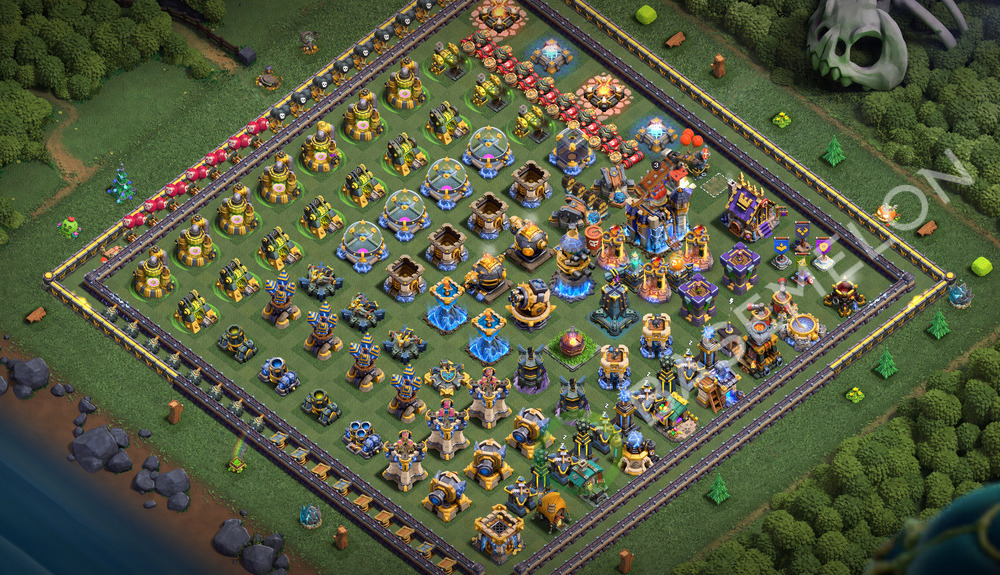 Town Hall Level 18 Progress Base Design 2026, Layout #3651