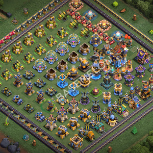 Town Hall Level 18 Progress Base Design 2026, Layout #3651
