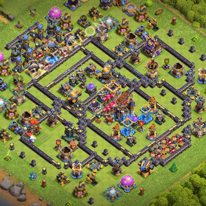 Town Hall Level 18 Trophy/Defense Base Design 2026, Anti 3 Stars, Layout #3668