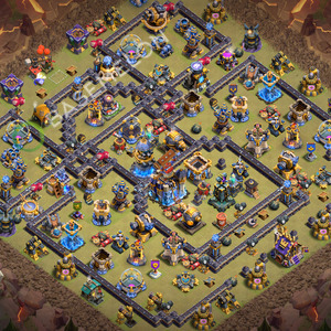 Town Hall Level 18 War Base Design 2026, Anti 3 Stars, Anti Everything, Layout #3679