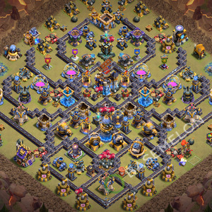 Town Hall Level 18 War Base Design 2026, Anti 3 Stars, Layout #3680