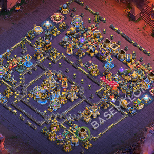 Town Hall Level 18 War Base Design 2026, Layout #3687