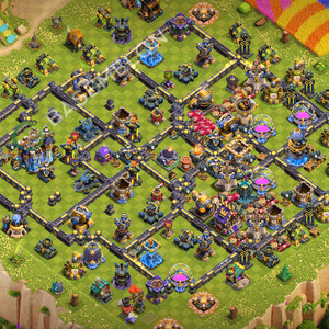 Town Hall Level 18 Trophy/Defense Base Design 2026, Layout #3688