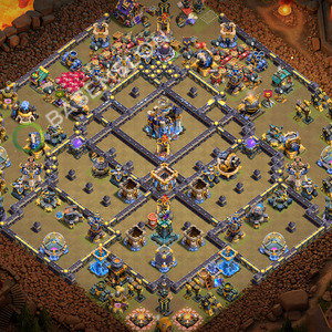 Town Hall Level 18 War Base Design 2026, Layout #3689