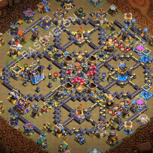 Town Hall Level 18 War Base Design 2026, Anti 3 Stars, Anti Everything, Layout #3690