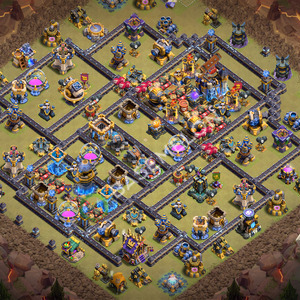 Town Hall Level 18 War Base Design 2026, Anti 3 Stars, Anti Everything, Layout #3696