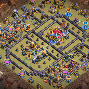 Town Hall Level 18 War Base Design 2026, Layout #3699