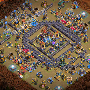 Town Hall Level 18 War Base Design 2026, Layout #3703