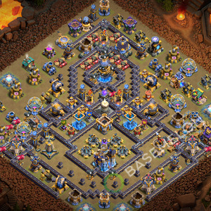 Town Hall Level 18 War Base Design 2026, Anti 3 Stars, Layout #3750