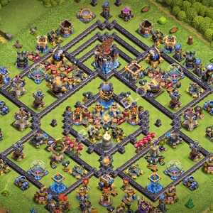 Town Hall Level 18 Trophy/Defense Base Design 2026, Anti 3 Stars, Anti Air, Layout #3751