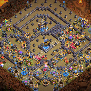 Town Hall Level 18 War Base Design 2026, Anti 3 Stars, Anti Everything, Layout #3761