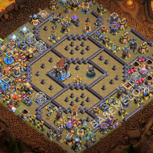 Town Hall Level 18 War Base Design 2026, Layout #3764
