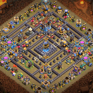 Town Hall Level 18 War Base Design 2026, Legend League, Layout #3804