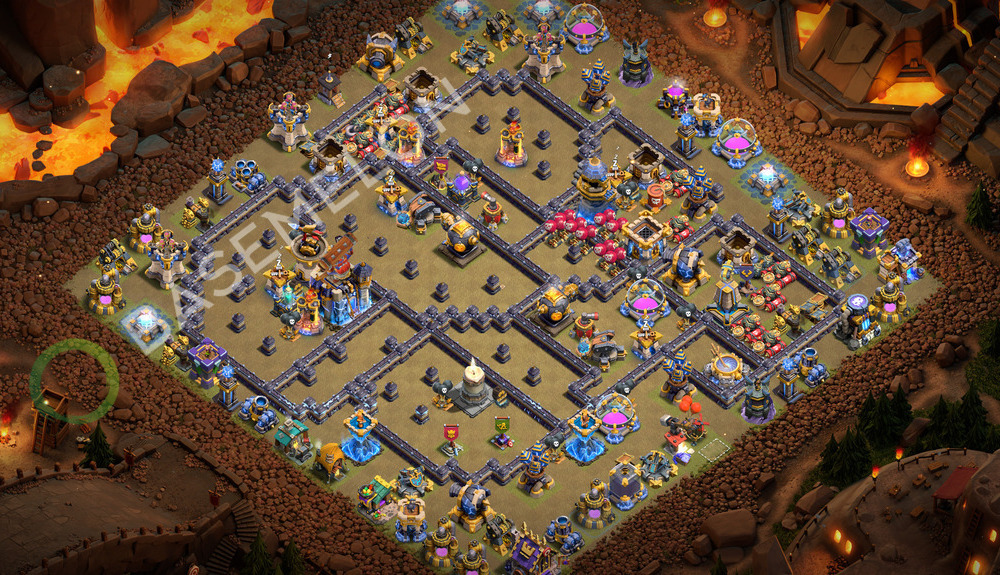 Town Hall Level 18 War Base Design 2026, Anti 3 Stars, Anti Everything, Layout #3805