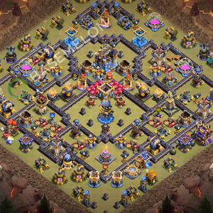 Town Hall Level 18 War Base Design 2026, Anti Air, Layout #3833