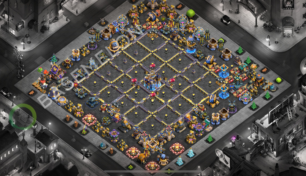 Rathaus Level 18 Verteidigung Base 2026, Layout #3904