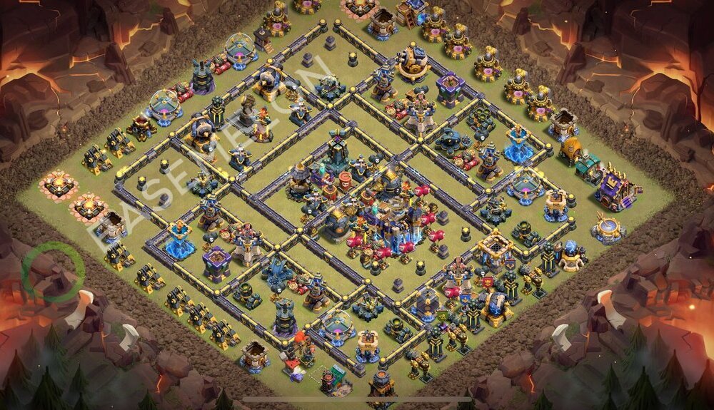 Rathaus Level 18 Krieg Base 2026, Layout #3914