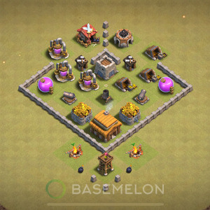 Best TH3 Base Layouts 2025 • Town Hall Level 3 COC Base