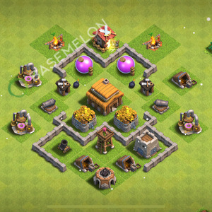 Town Hall Level 3 Farm Base Design 2025, Layout #213