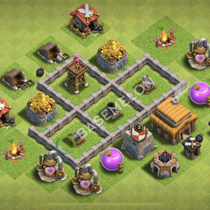 Town Hall Level 3 Farm Base Design 2026, Max Levels, Layout #3529