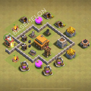 Town Hall Level 3 War Base Design 2025, Anti 2 Stars, Anti Everything, Layout #687