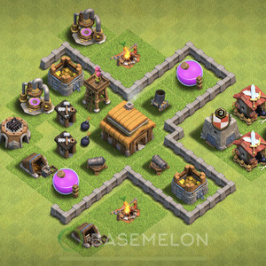 Best TH3 Base Layouts 2025 • Town Hall Level 3 COC Base