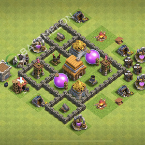 Town Hall Level 4 Farm Base Design 2026, Hybrid, Layout #2808