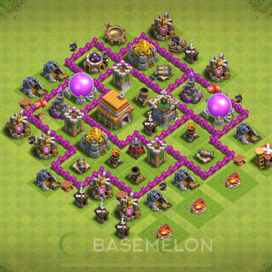 Rathaus Level 6 Farmen Base 2025, Max Level, Anti Alles, Layout #1072