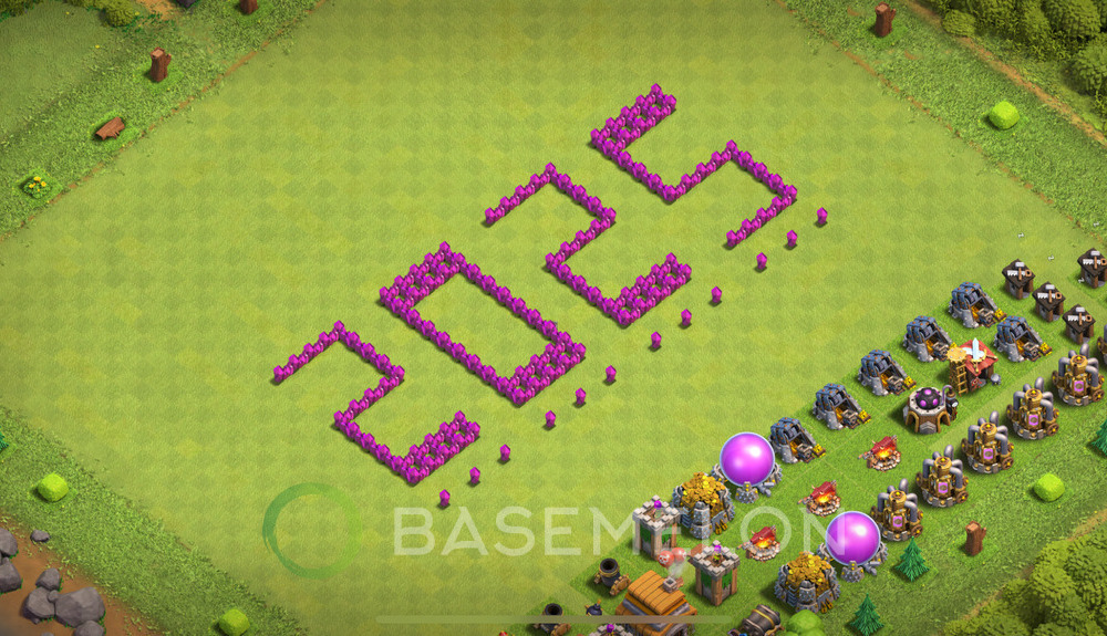 Town Hall Level 6 Progress Base Design 2025, Layout #1674