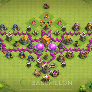 Town Hall Level 6 Progress Base Design 2025, Layout #2027