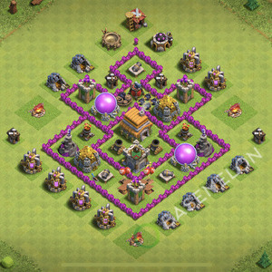Town Hall Level 6 Farm Base Design 2026, Hybrid, Layout #2645