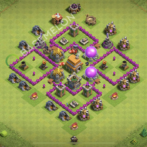 Town Hall Level 6 Farm Base Design 2026, Max Levels, Anti Everything, Layout #3000