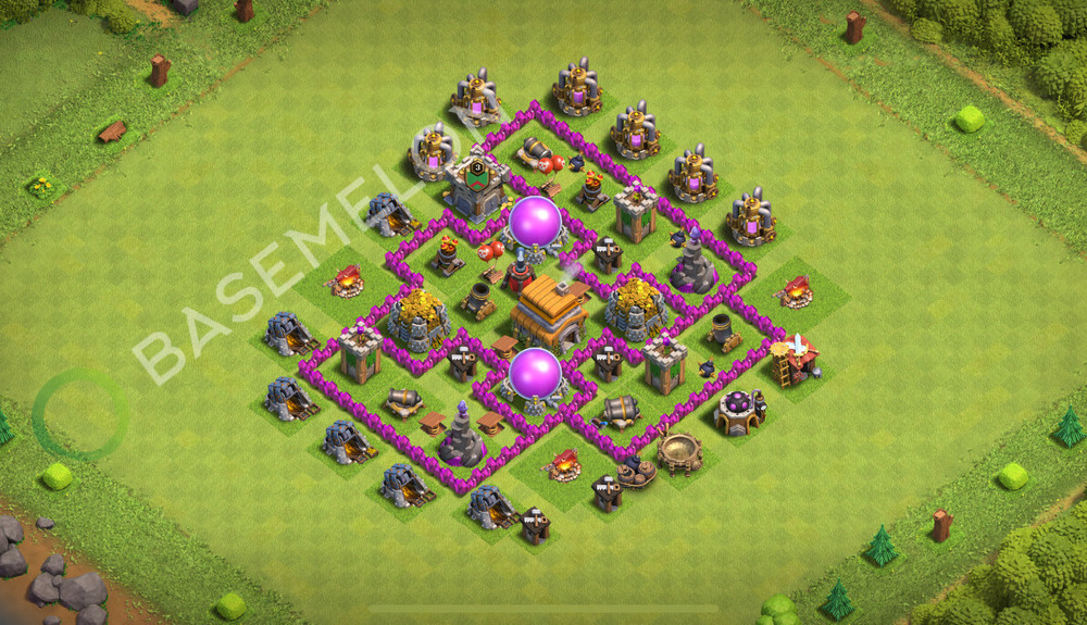 Town Hall Level 6 Farm Base Design 2026, Max Levels, Layout #3209