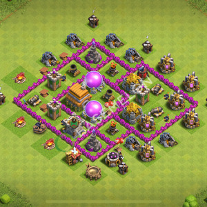 Aldea del Ayuntamiento Nivel 6 para Farming, Niveles Máximos, Anti Todo Diseño 2026, #3480