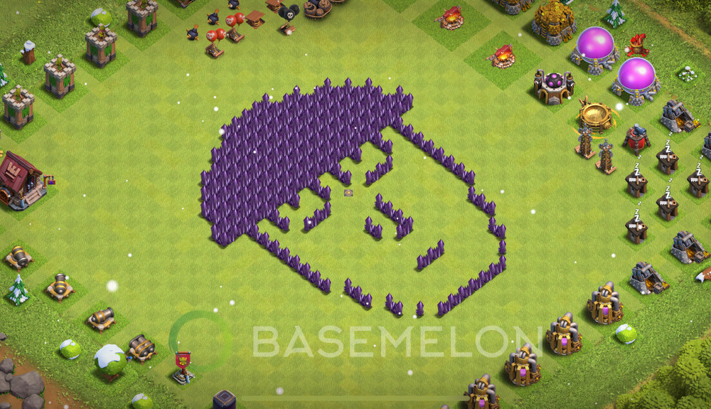 Town Hall Level 7 Progress Base Design 2025, Layout #1671