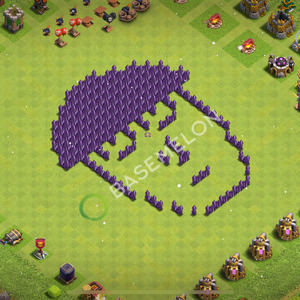 Town Hall Level 7 Progress Base Design 2025, Layout #1671