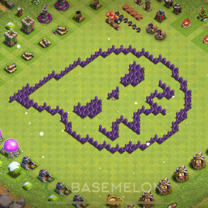 Town Hall Level 7 Progress Base Design 2025, Layout #1714